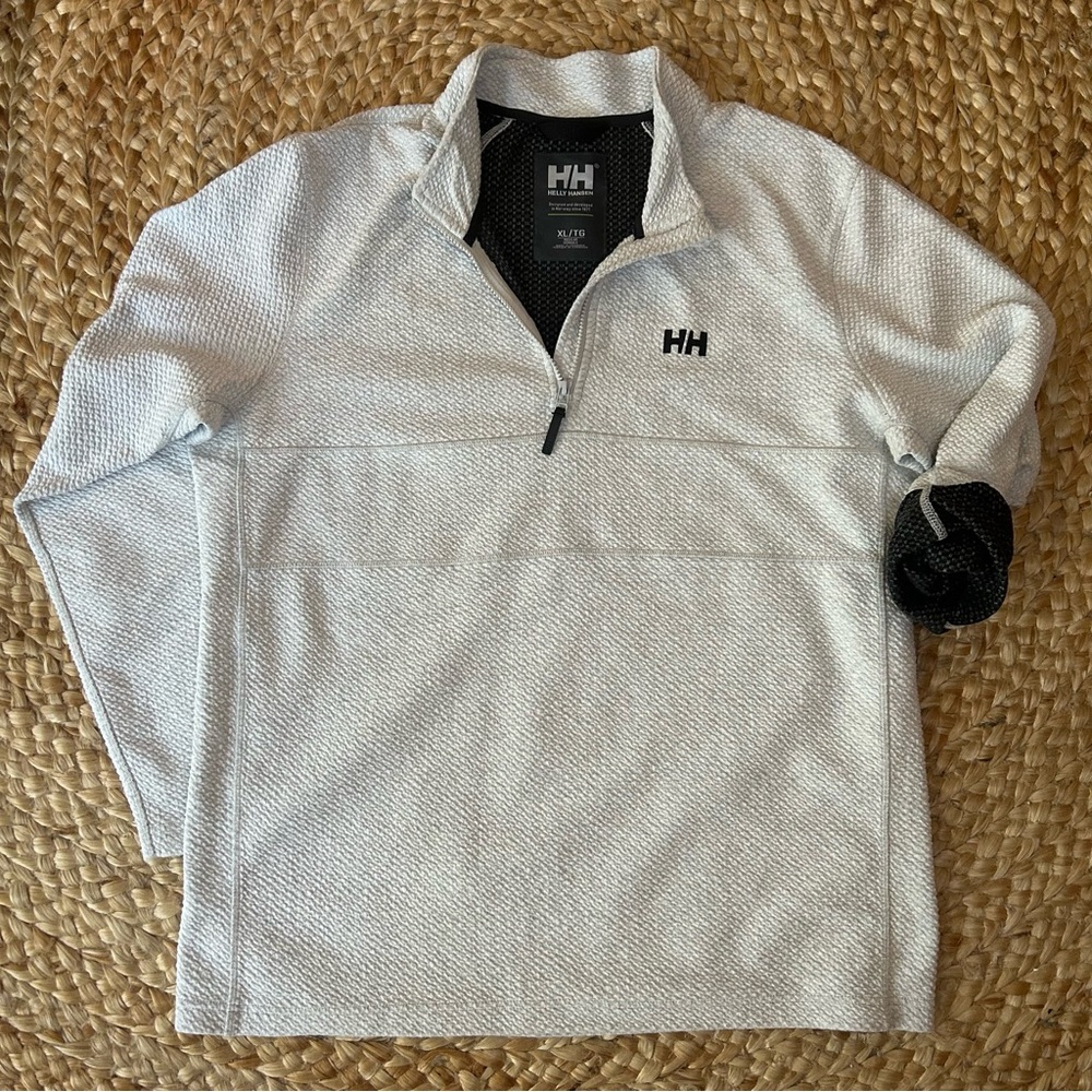 Helly Hansen Men's Rossland Mock Neck Half Zip Pullover Sweatshirt